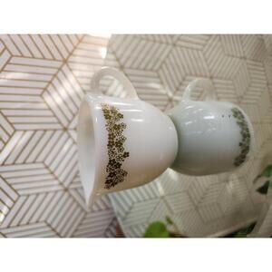 Vintage Pyrex Corelle Spring Blossom Crazy Daisy 5 Oz Creamer